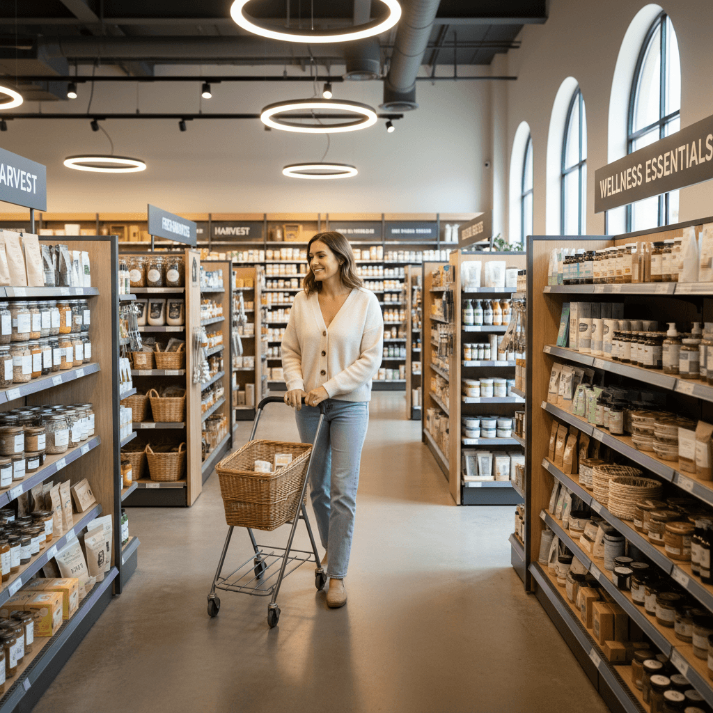 Easy navigation in store